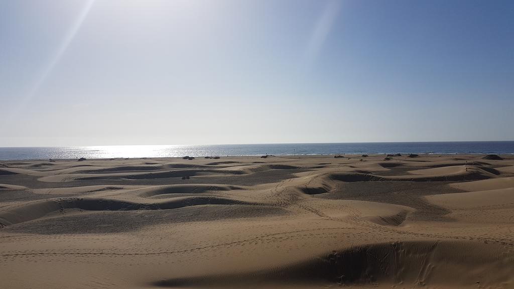 Huella Canaria Complejo Las Olas Playa del Inglés Buitenkant foto